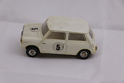 Slotcars66 Mini Cooper 1/32nd scale Airfix slot car white #5   